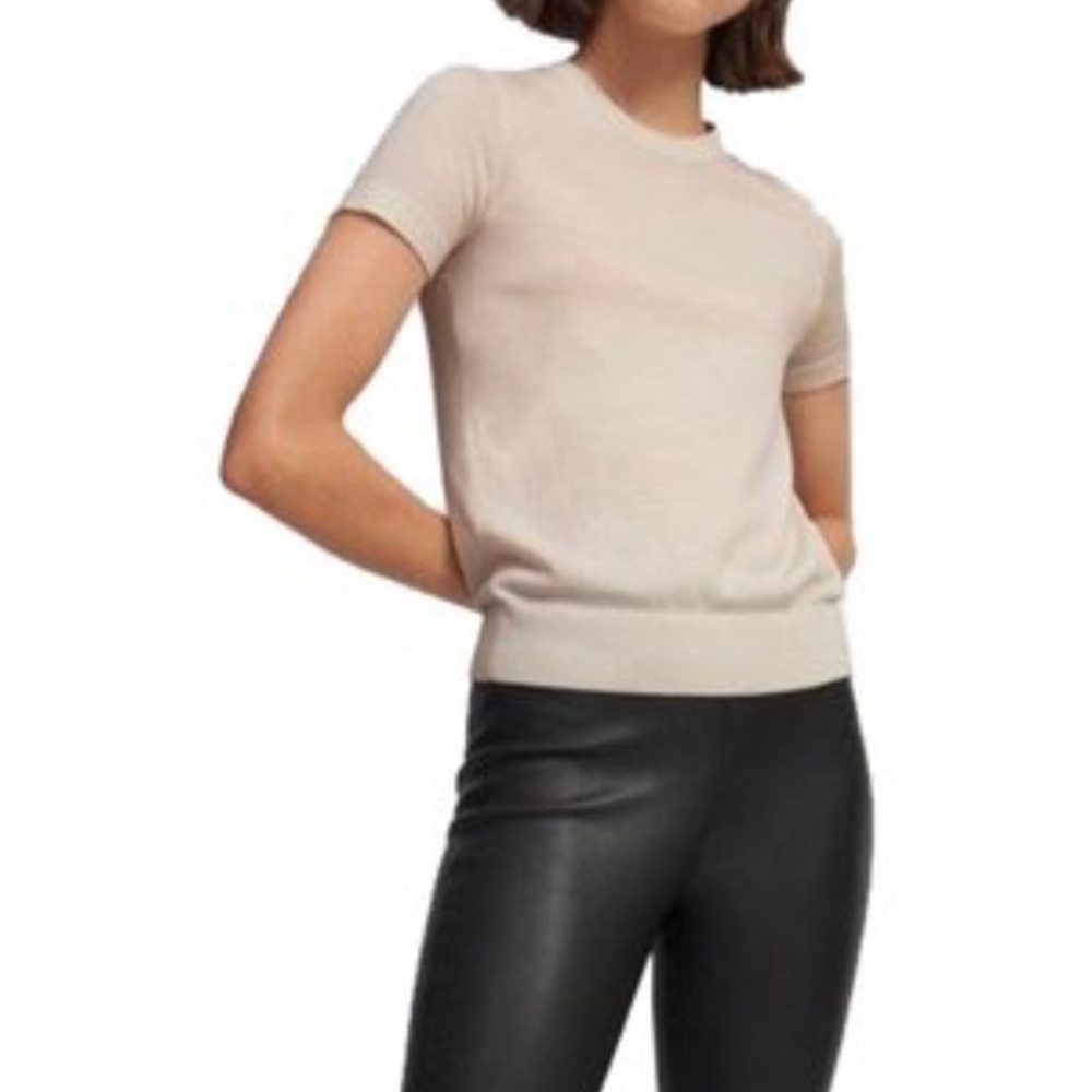 Theory Basic Sweater Tee Wool - image 1